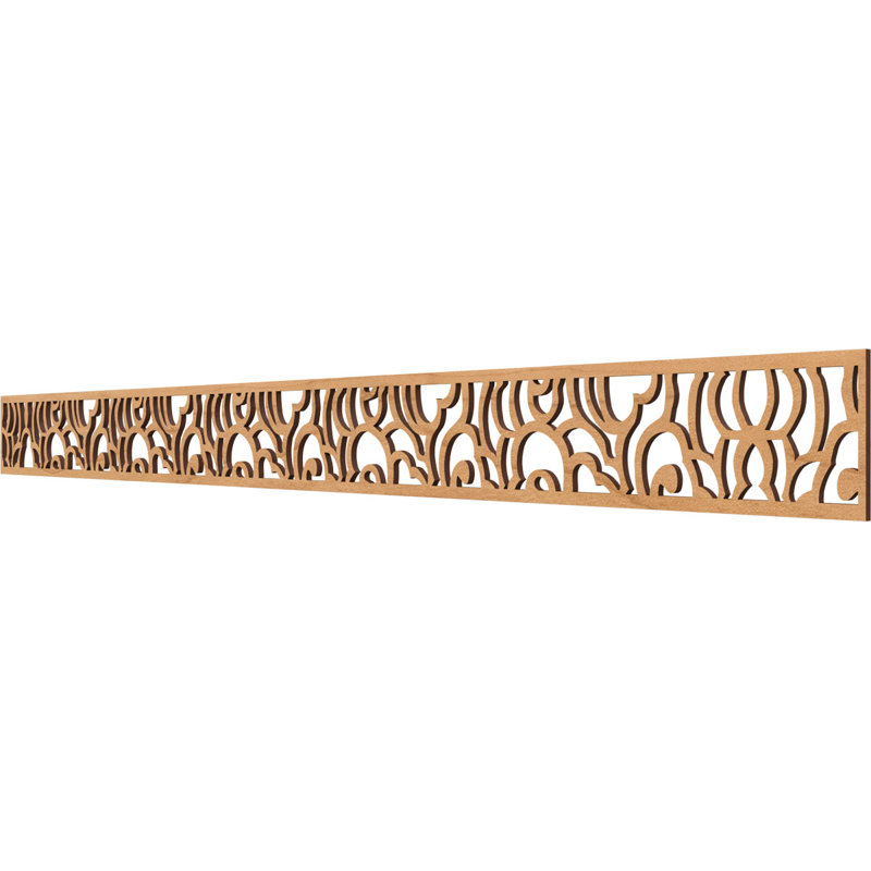 Moulure de panneau Springfield, H 4 po x l 46,375 po x P 0,25 po, Érable