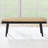 Lucia Vida Faux Leather Upholstered Dining Bench