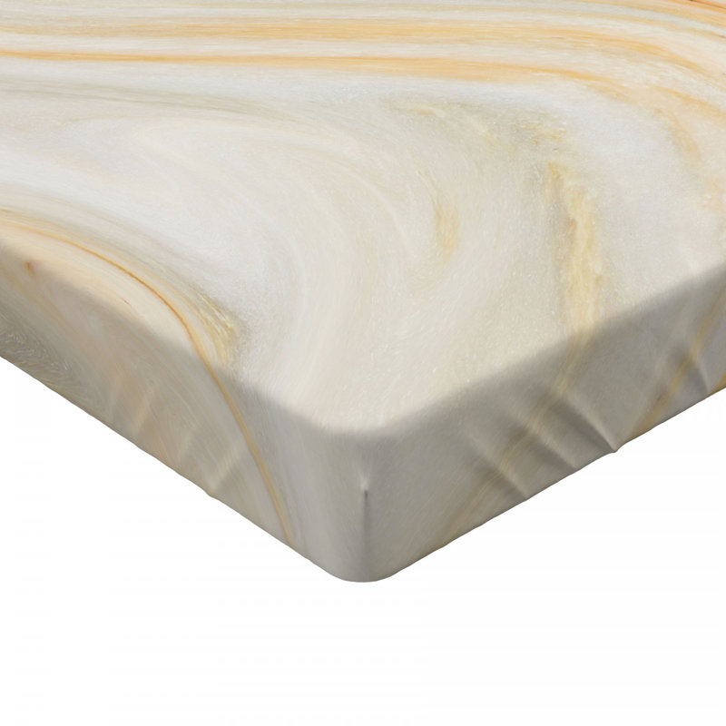 Microfiber Abstract Fitted Sheet, Twin XL Fitted Sheet