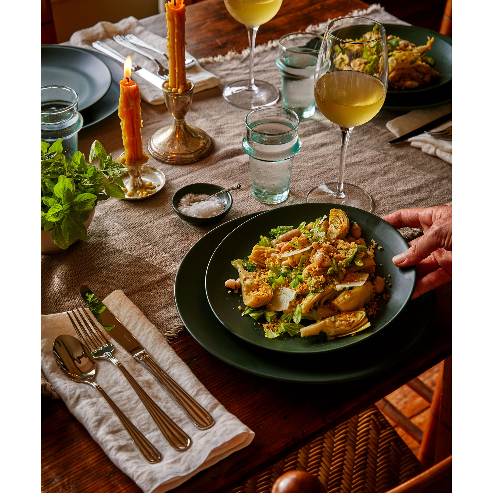 Ceramic Dinnerware Set, Balsam