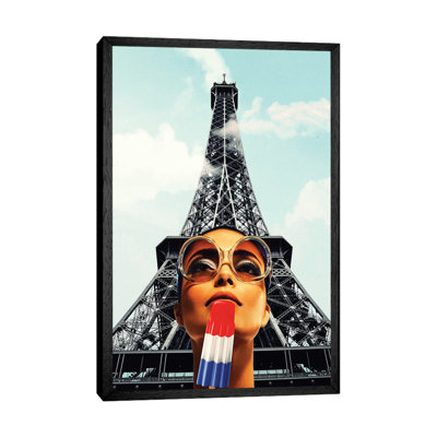 Summer In Paris by Kiki C Landon - Print on Canvas