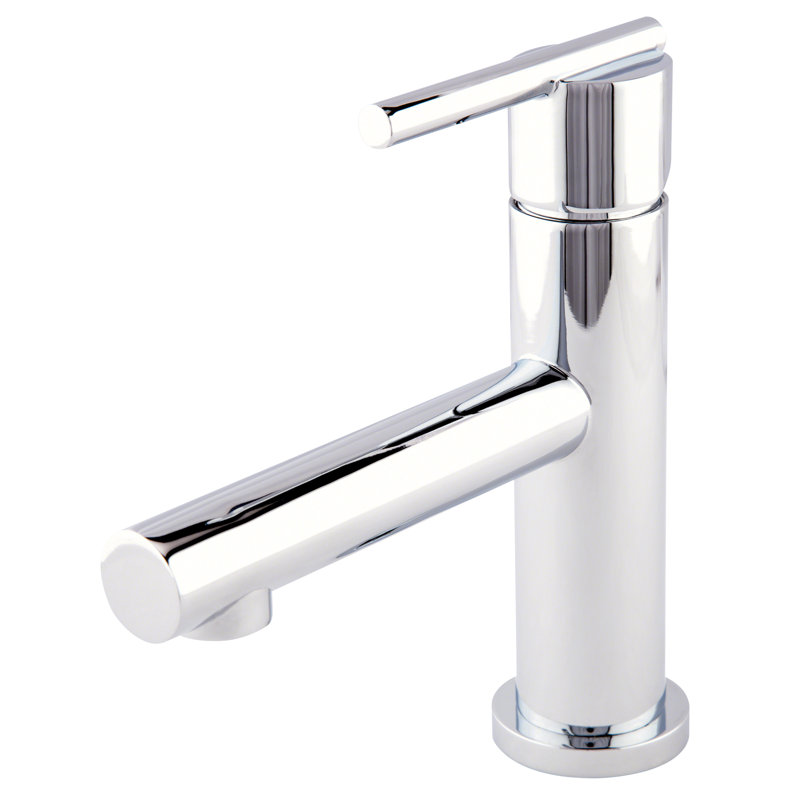 Parma Single Hole Bathroom Faucet with Drain Assembly, Chrome