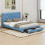 Lit plateforme tapissier Blasford-1246144313