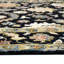 Tapis noir crocheté à la main Dharmendera-325146350
