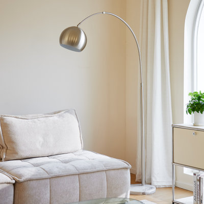 Lampe sur pied à arche 70 po avec ampoule DEL Robiul
