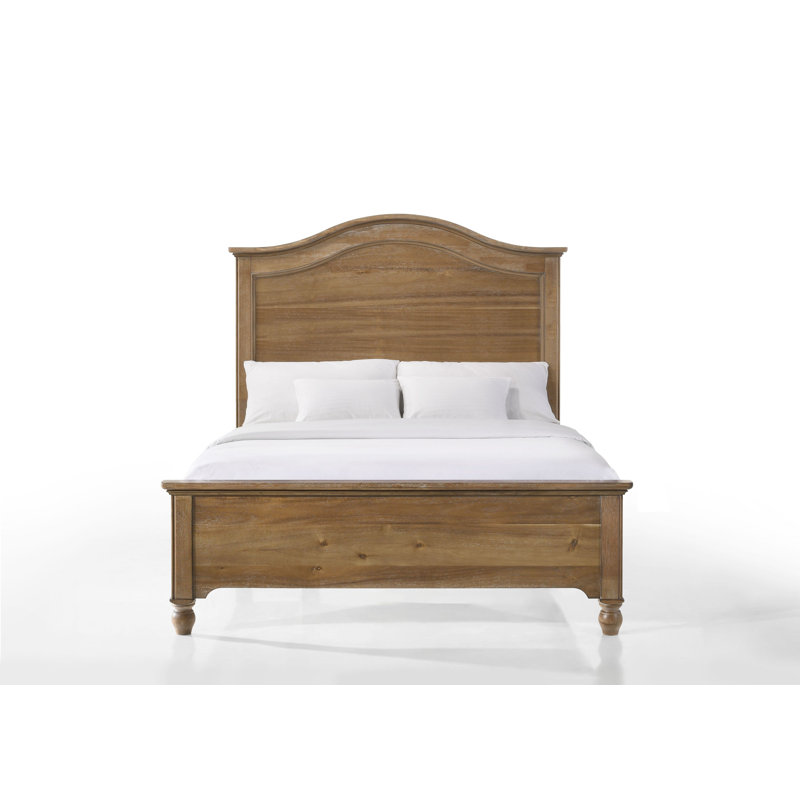 Lit complet en bois Edan Highland Farmhouse, Double