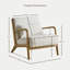 Chaise d'appoint avec coussin lombaire amovible-365029007