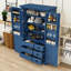 Garde-manger avec tiroirs et tablettes réglables-1604674224