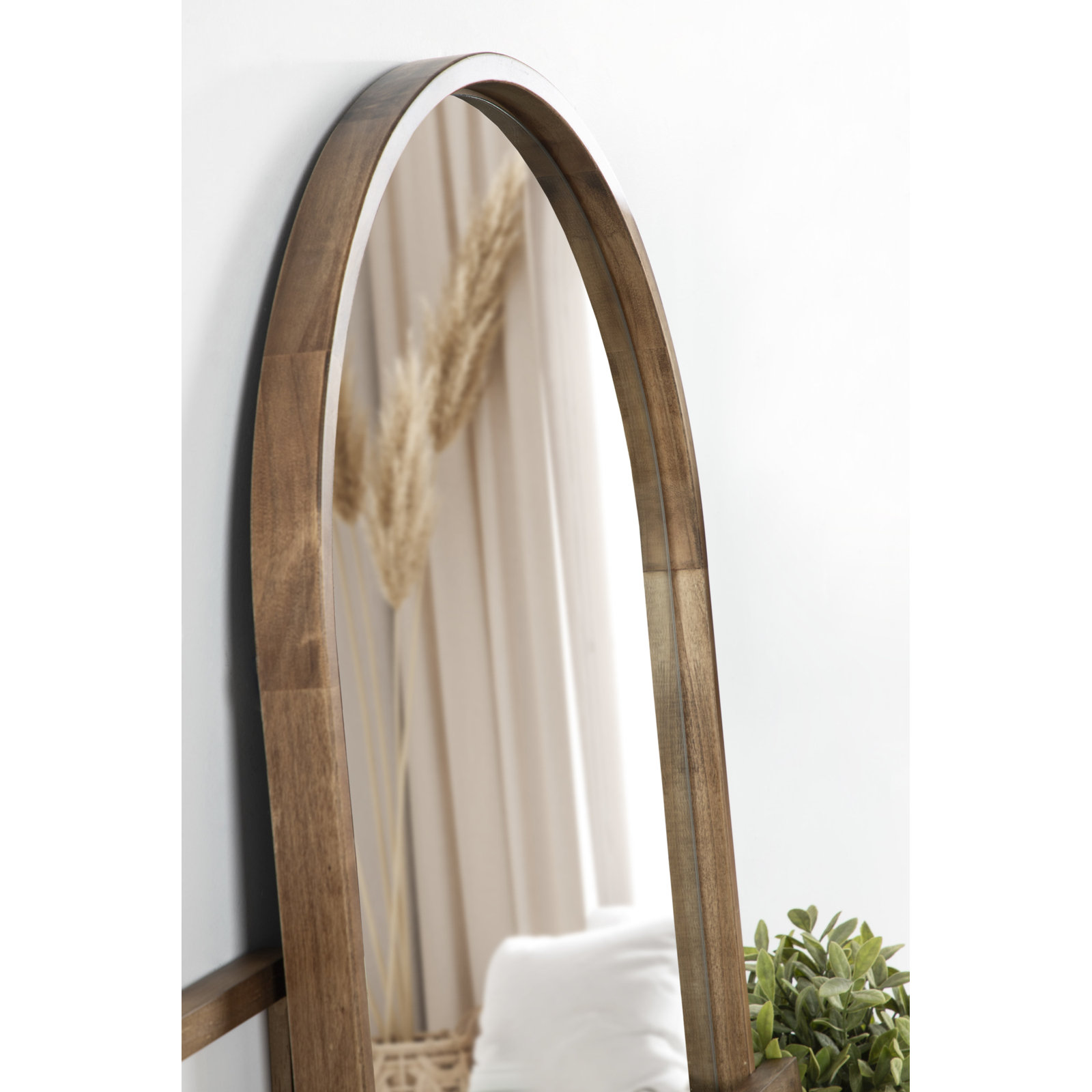 Sherman Full Length Mirror, 31.5" x 23.5", Rustic Brown