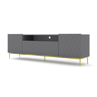 Hocker Unfinished TV Stand for TVs up to 88"