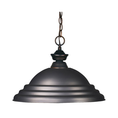 Chevelle 1 - Light Bronze Cone Pendant