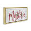 Cadre flottant «Meet Me Under Mistletoe», conception par Mollie B.-356512554-356512555