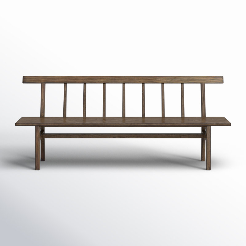 Analiese Solid Wood Bench - Thumbnail 3