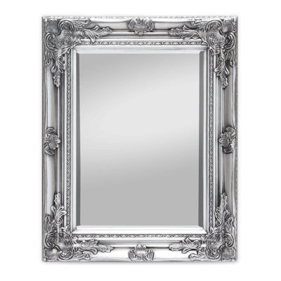 Solid Wood Rectangle Wall Mirror