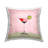 Pink & Red Cocktail Decorative Printed Throw Pillow Design by Irena Orlov