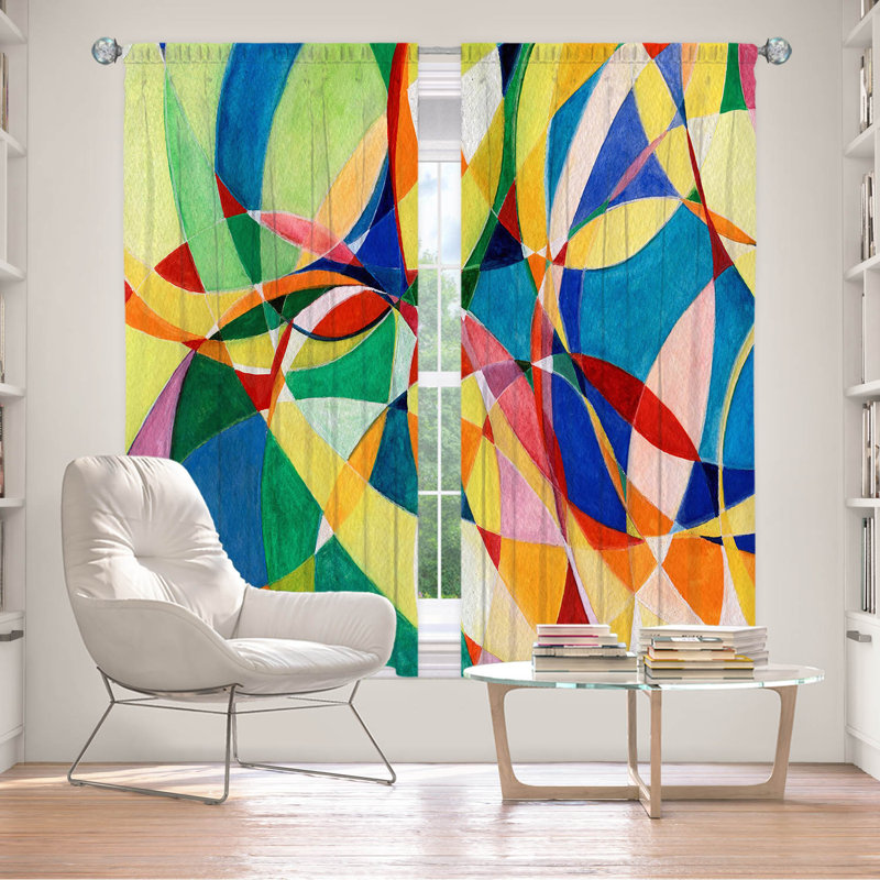 Room Darkening Curtain Pair, 40" W x 82" L