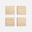 Travertine 6x6 Vein Cut Filled Honed Tile-339144093