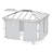 Palram - Canopia Dallas 14' x 14' Gazebo Netting Screen-93766874