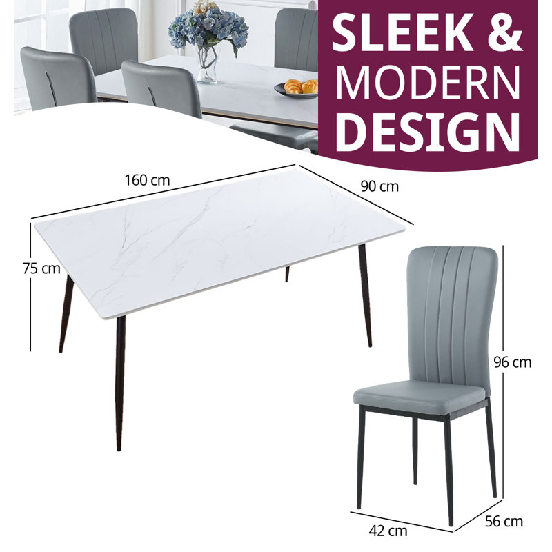Mose 6 - Person Dining Set