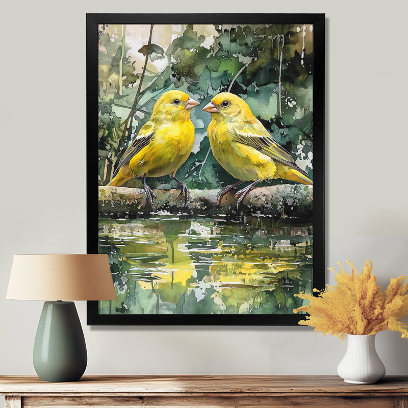 Laymon - Reproduction d'art mural animaux, Noir, H 20 po x l 12 po, Reproduction encadrée d'une seule photo