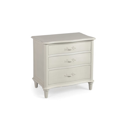 65cm W Solid Wood Bedside Table