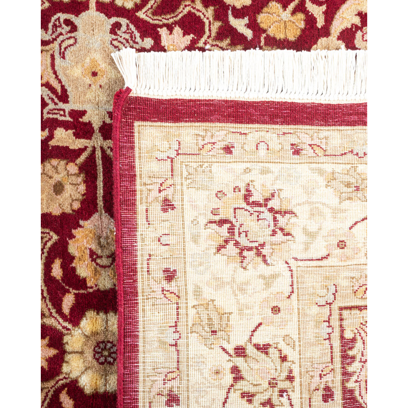 Classic One-of-a-Kind 4'1" X 6'1" Hand Knotted Area Rug