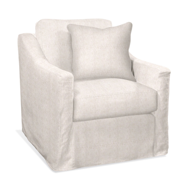 Fauteuil pivotant 33 po de large Oliver, Performance du sucre blanc; 0863-91