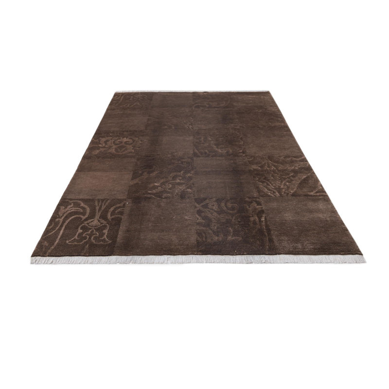 Tapis brun chocolat Outen