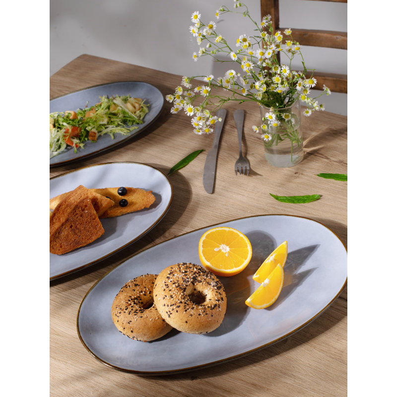 Joss & Main Platter, Blue