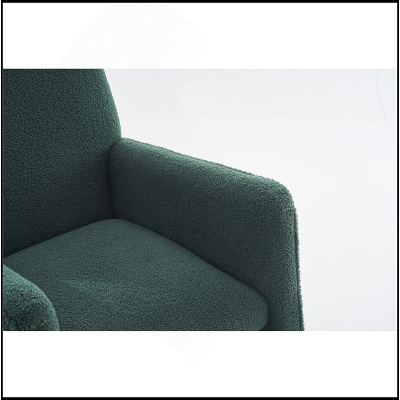 Chaise berçante Teddy, Vert