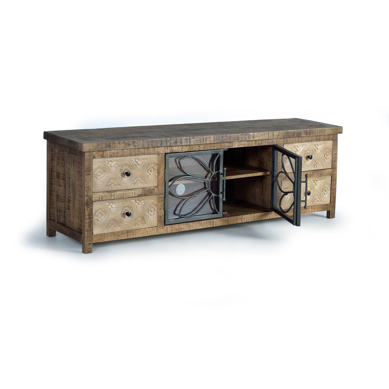 Alham Unfinished TV Stand for TVs up to 65"