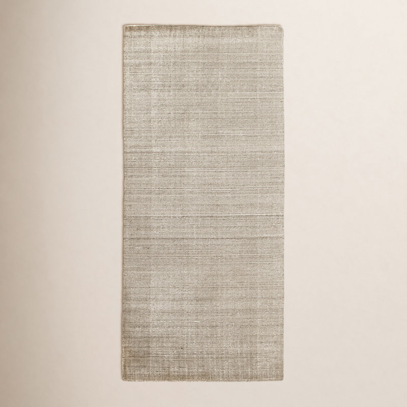 Amaud Area Rug in Brown/Cream, Runner 3' x 9', Brown/Cream