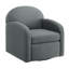 Chaise pivotante Edie Grey-1993935773