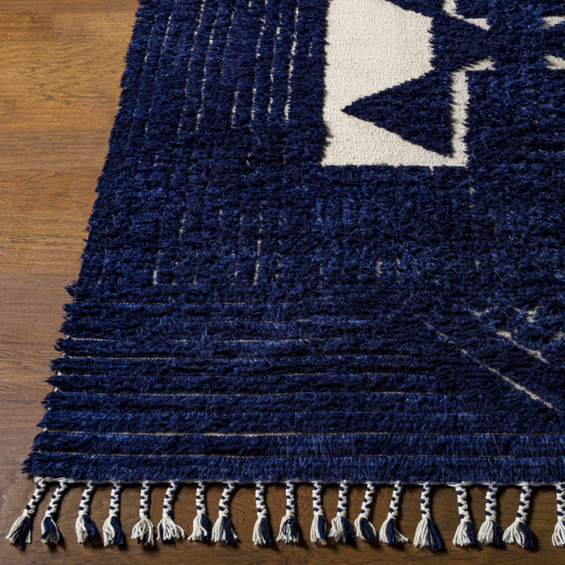 Sakara Wool Southwestern Area Rug, Rectangle 2' x 3'