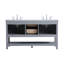 Ensemble de meuble-lavabo double 60 po Bonsai-24949963