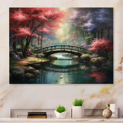 Japon, terre du Samouraï IV - Japon, reproduction sur métal