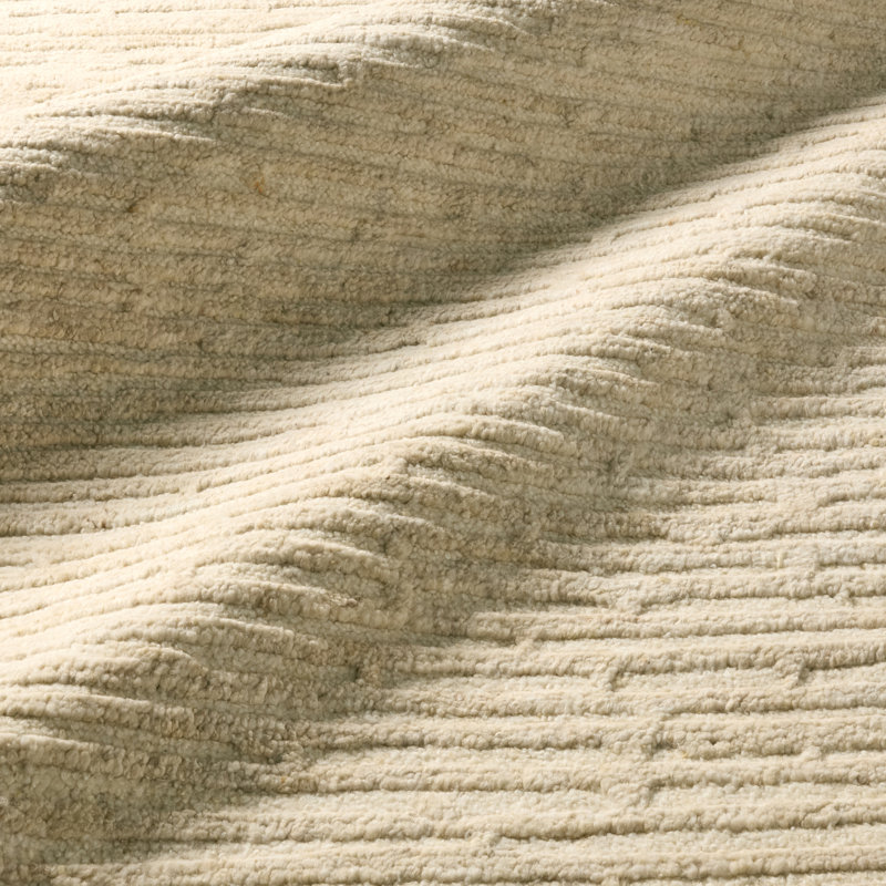 Jaipur Living Haldorin Handknotted Striped Gray Area Rug (9'X12' Rectangle), Rectangle 10' x 14'