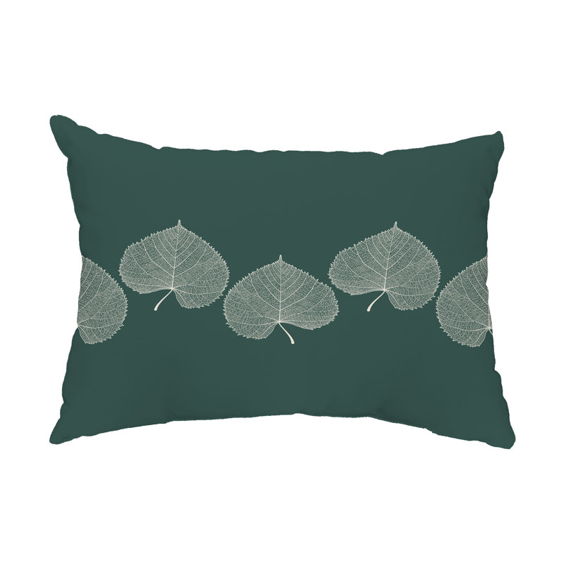  Outdoor Lumbar Pillow, Green