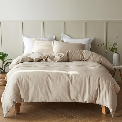 Ensemble de housse de couette en lin 