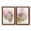 Floraison rose I, toile encadrée de qualité supérieure - prête à être accrochée-1851113647-1851113646
