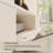 Modern simple retractable solid wood TV cabinet