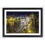 Chain Bridge in Budapest Hungary in Abstract - Picture Frame Graphic Art Print-55680948-55680949
