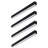 4FT 40W 3CCT Dimmable Wall Washing Asymmetric Linear Light, 3000K/4000K/5000K Selectable
