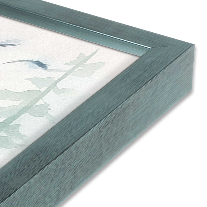 Serene Forest in Flight I, reproduction d'art dans un cadre, Ciel électrique, H 15,25 po x l 12,25 po