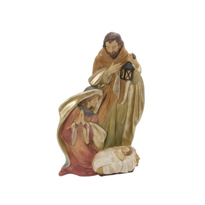 18.5 in Heartwarming Resin Nativity Figurine