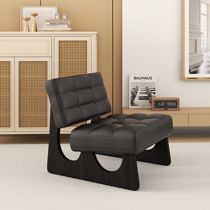 Keshawndra 27,55 po de largeur, Similicuir noir
