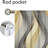 2Pcs Abstract Geometric Wave Pattern  Light Filtering Curtain, Modern Minimalist Striped Rod Pocket Window Drapes For living bedroom Kitchen Dining Cafe, Decor Home Treatment-1430186901