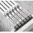 42 in. Aluminum Hanging Clamps