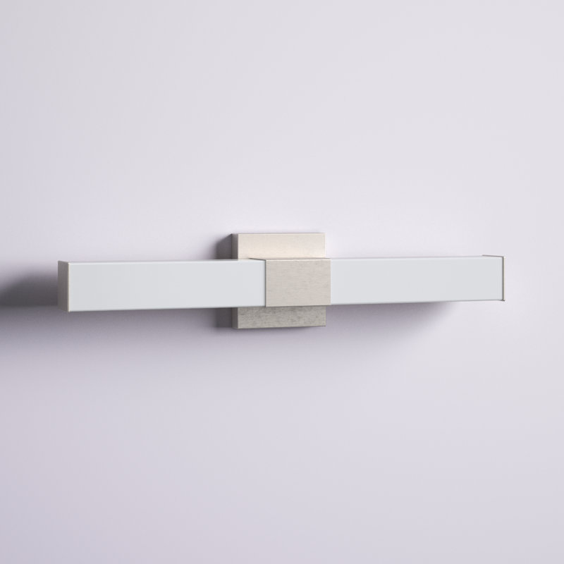 Éclairage pour meuble-lavabo à DEL 24 po Asela, Nickel brossé