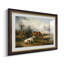 Deux chevaux au pré, vers 1825 - Friedrich Gauermann - Estampe encadrée sur mesure-1120582948-1120583120-1120583123